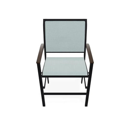 Bazza Sling Balcony Height Stacking Café Chair