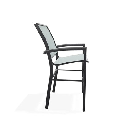 Bazza Sling Balcony Height Stacking Café Chair