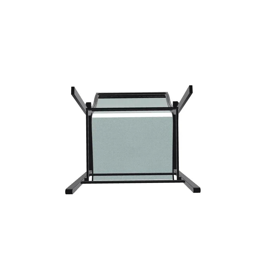 Bazza Sling Balcony Height Stacking Café Chair