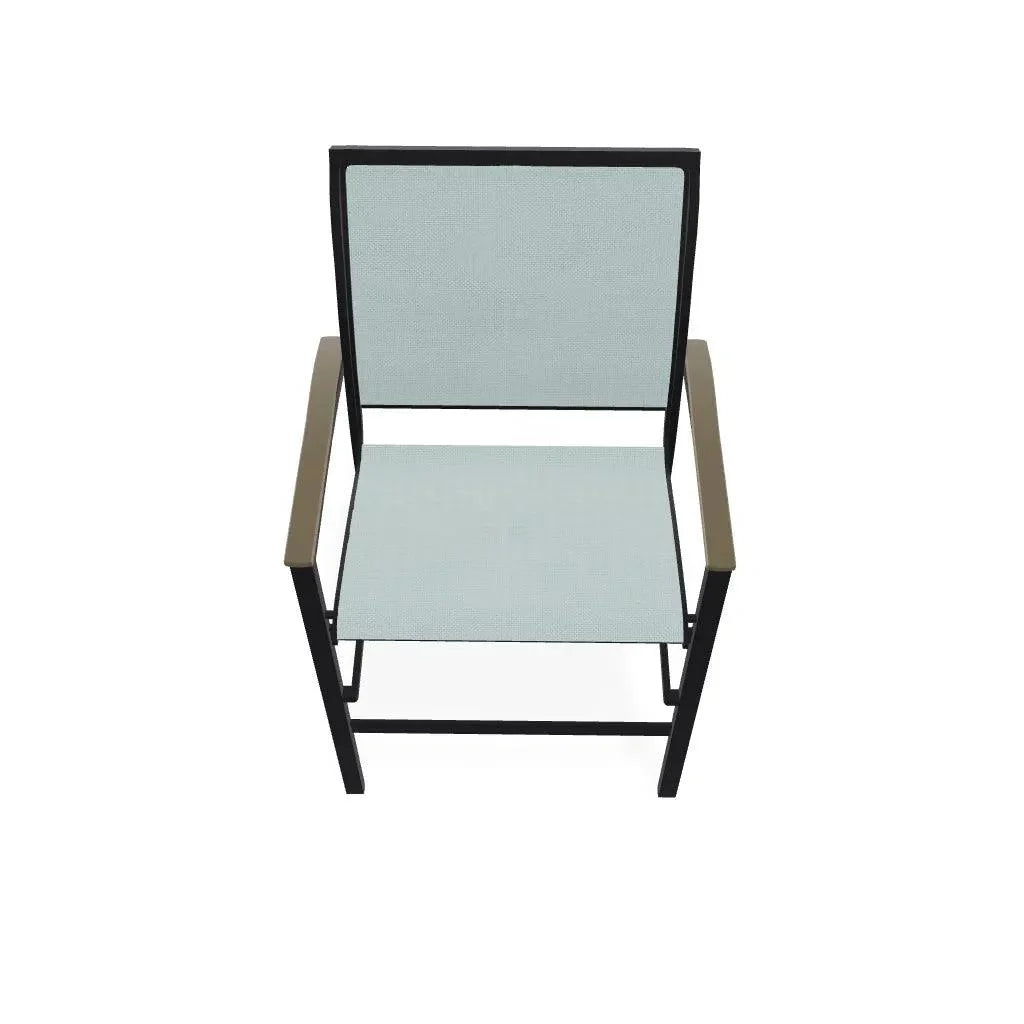 Bazza Sling Balcony Height Stacking Café Chair