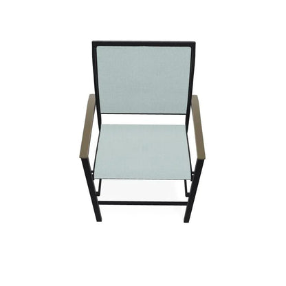 Bazza Sling Balcony Height Stacking Café Chair