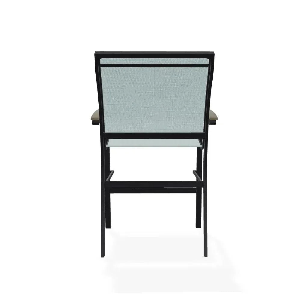 Bazza Sling Balcony Height Stacking Café Chair
