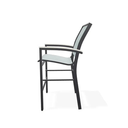Bazza Sling Balcony Height Stacking Café Chair