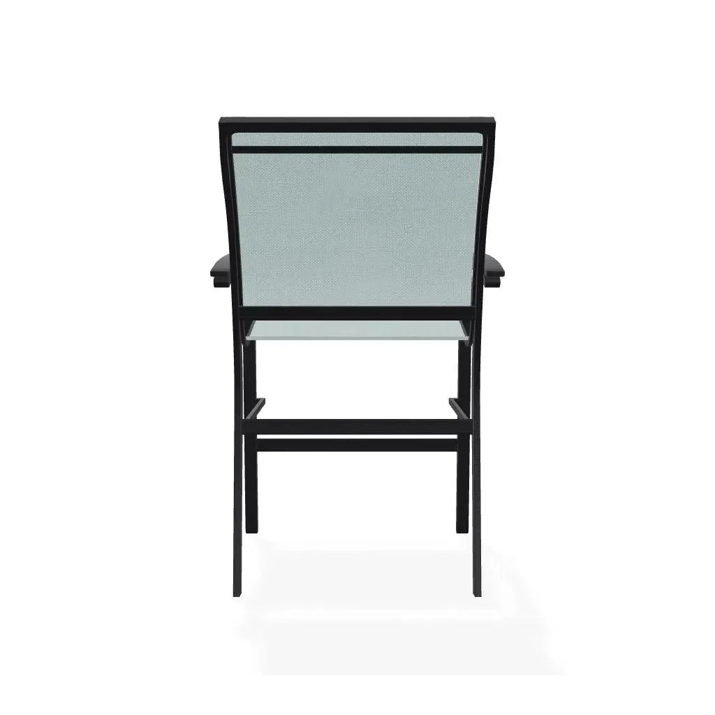 Bazza Sling Balcony Height Stacking Café Chair