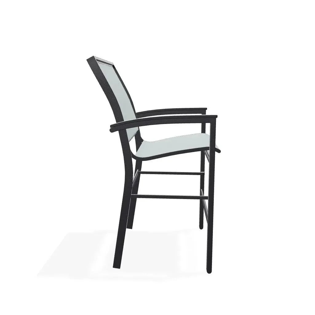 Bazza Sling Balcony Height Stacking Café Chair