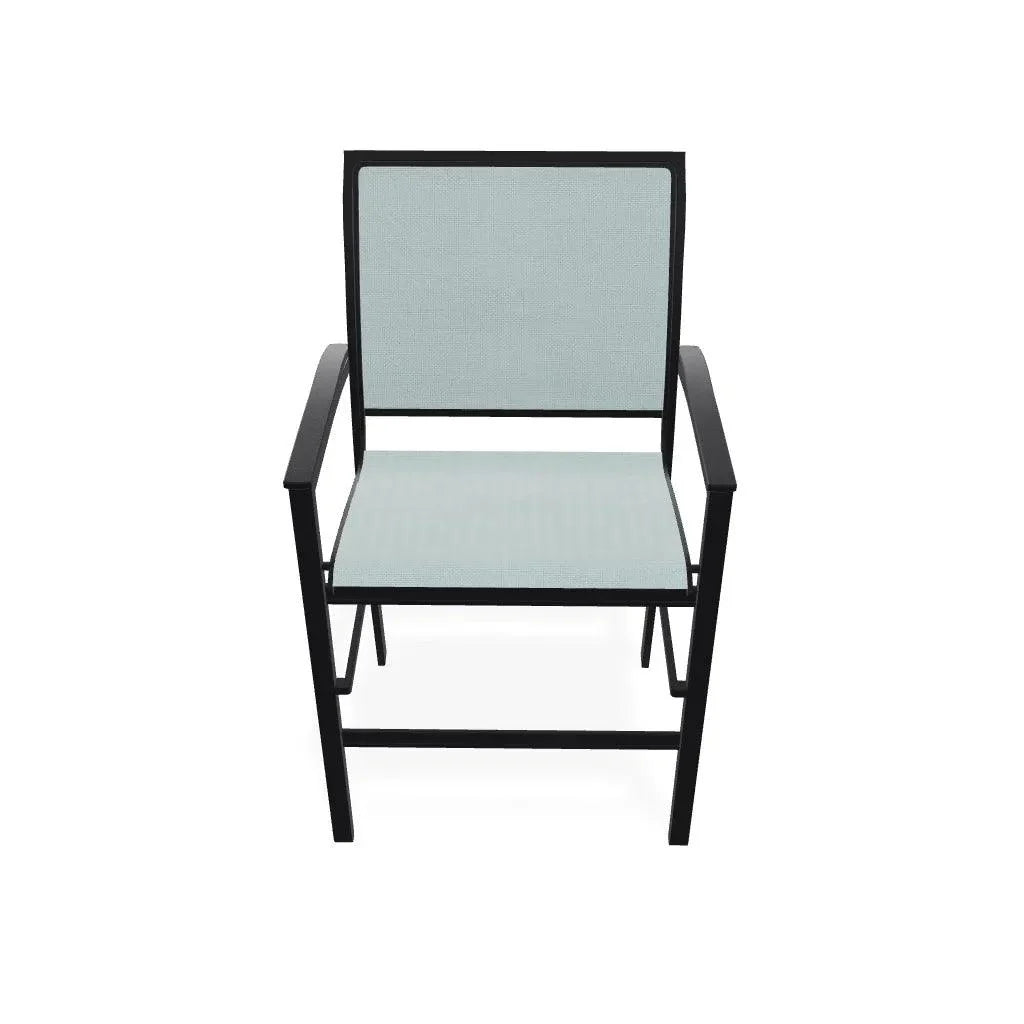 Bazza Sling Balcony Height Stacking Café Chair