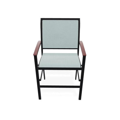 Bazza Sling Balcony Height Stacking Café Chair