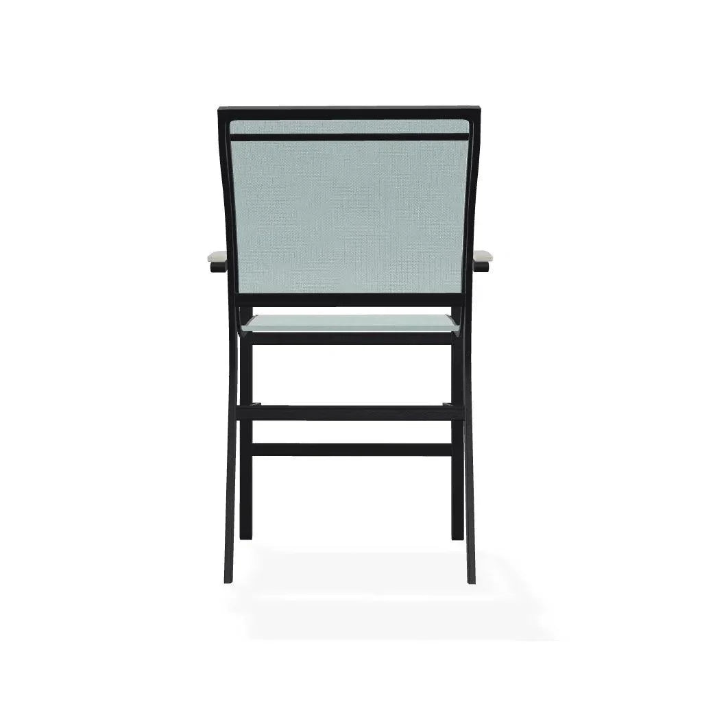 Bazza Sling Balcony Height Stacking Café Chair