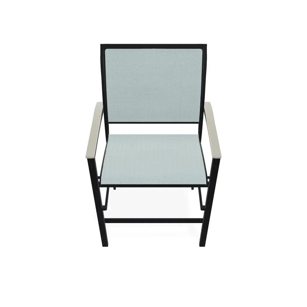 Bazza Sling Balcony Height Stacking Café Chair