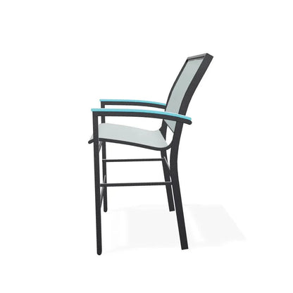 Bazza Sling Balcony Height Stacking Café Chair