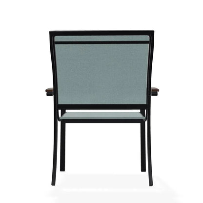 Bazza Sling Dining Height Stacking Café Chair .