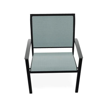Bazza Sling Dining Height Stacking Café Chair .