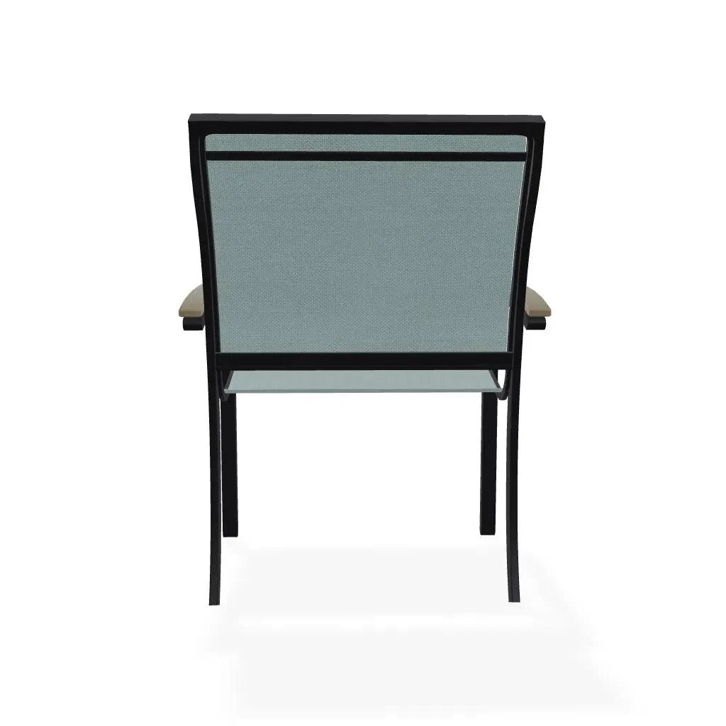 Bazza Sling Dining Height Stacking Café Chair .