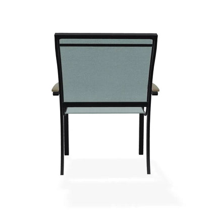 Bazza Sling Dining Height Stacking Café Chair .