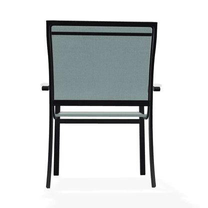 Bazza Sling Dining Height Stacking Café Chair .