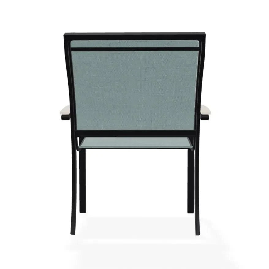 Bazza Sling Dining Height Stacking Café Chair .