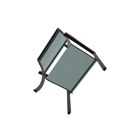 Bazza Sling Dining Height Stacking Café Chair .