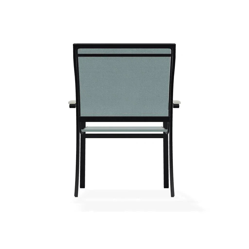 Bazza Sling Dining Height Stacking Café Chair .