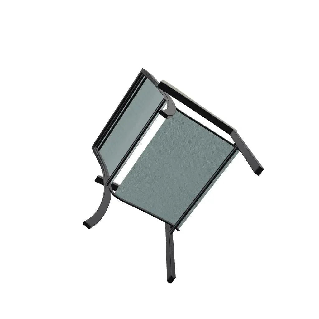 Bazza Sling Dining Height Stacking Café Chair .