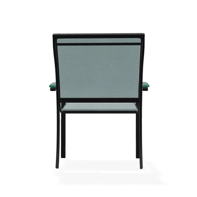 Bazza Sling Dining Height Stacking Café Chair .