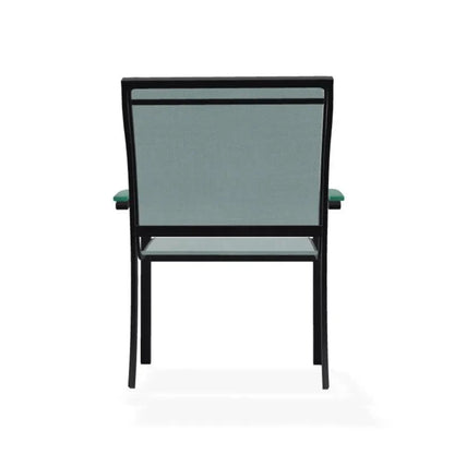 Bazza Sling Dining Height Stacking Café Chair .
