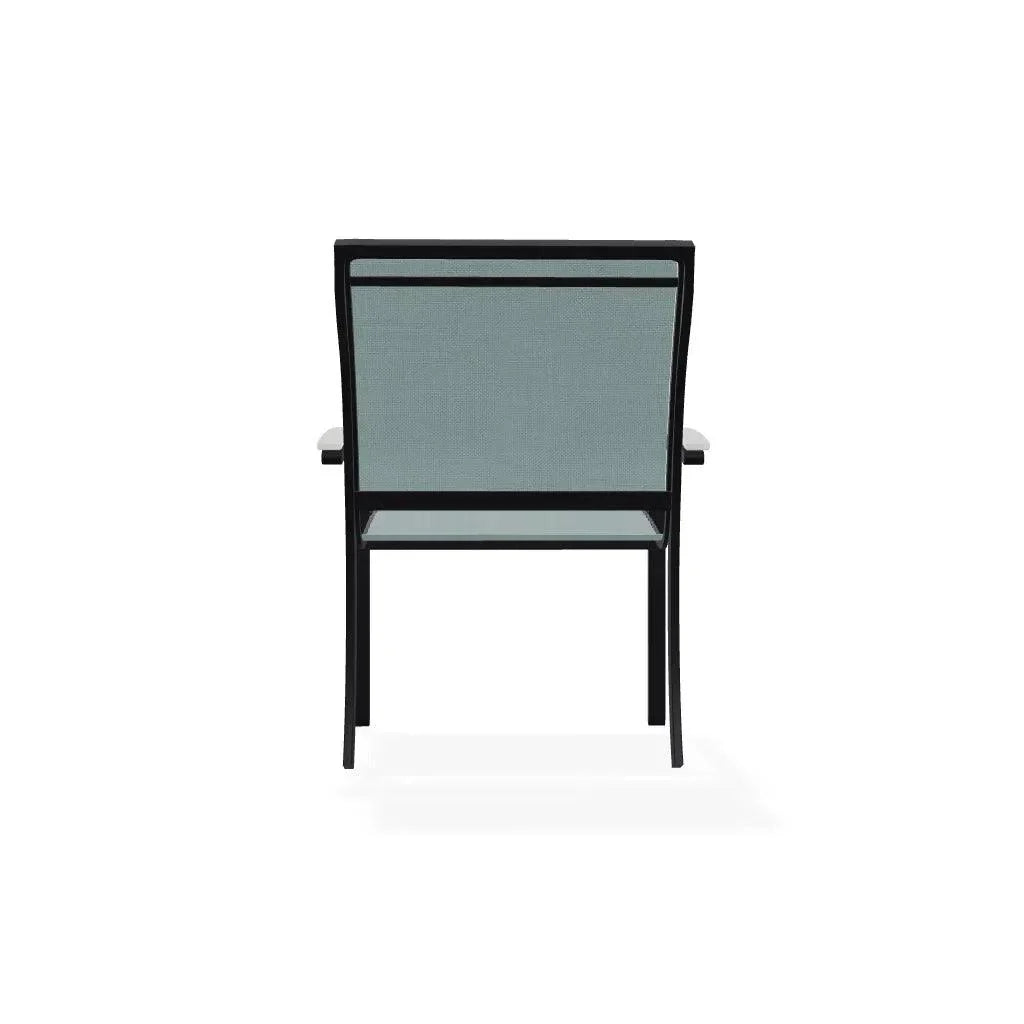 Bazza Sling Dining Height Stacking Café Chair .