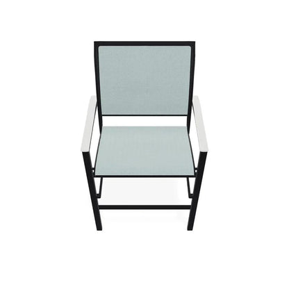 Bazza Sling Balcony Height Stacking Café Chair