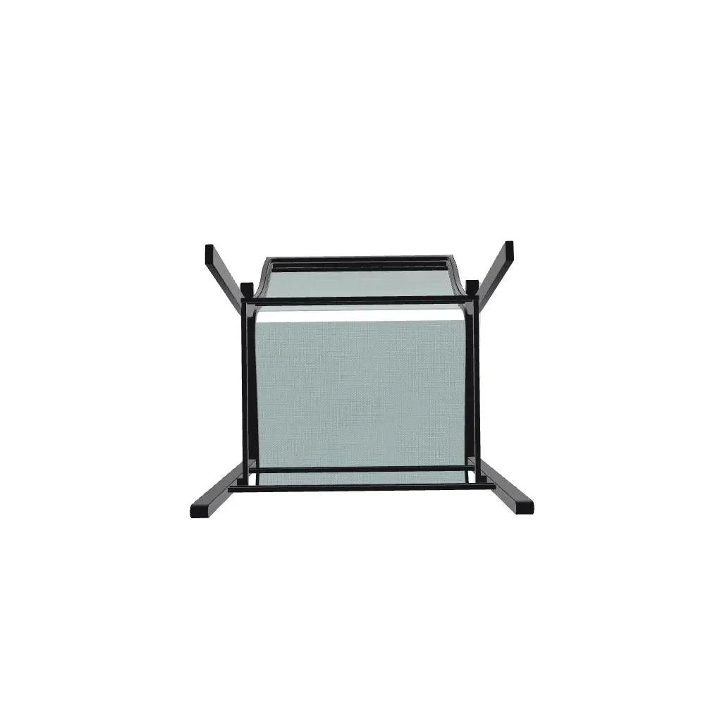 Bazza Sling Balcony Height Stacking Café Chair