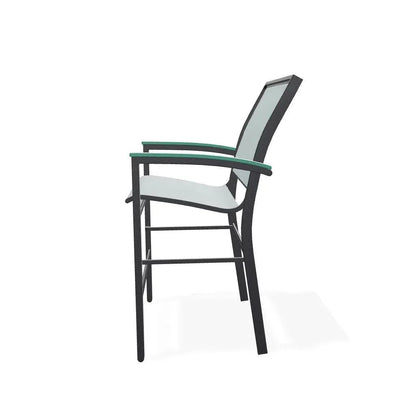 Bazza Sling Balcony Height Stacking Café Chair