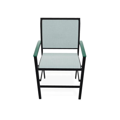 Bazza Sling Balcony Height Stacking Café Chair