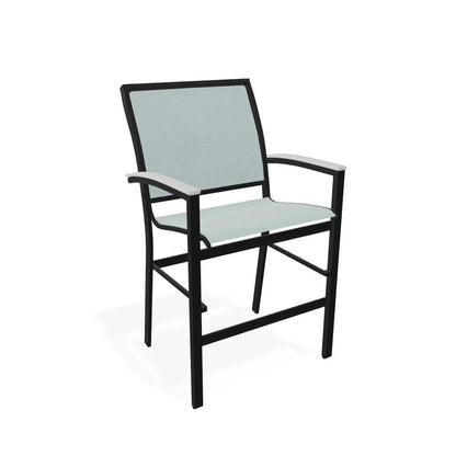 Bazza Sling Balcony Height Stacking Café Chair