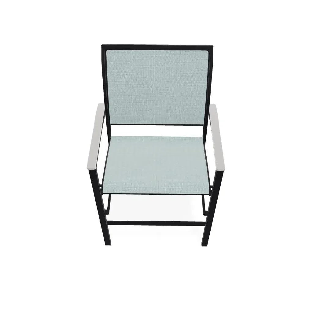 Bazza Sling Balcony Height Stacking Café Chair