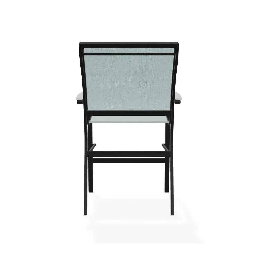 Bazza Sling Balcony Height Stacking Café Chair
