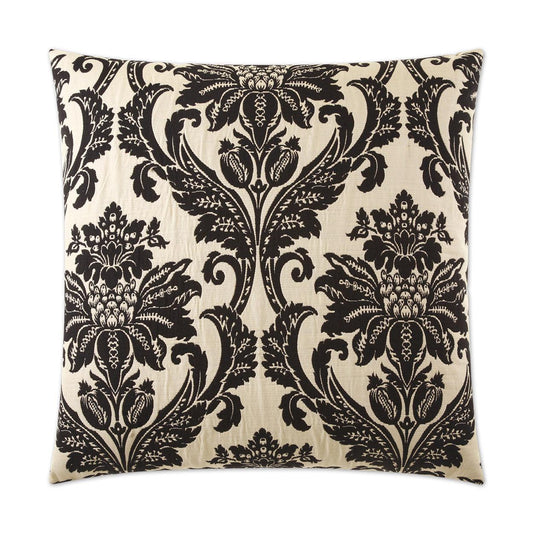 D.V. Kap Beatrice Black Throw Pillow With Insert