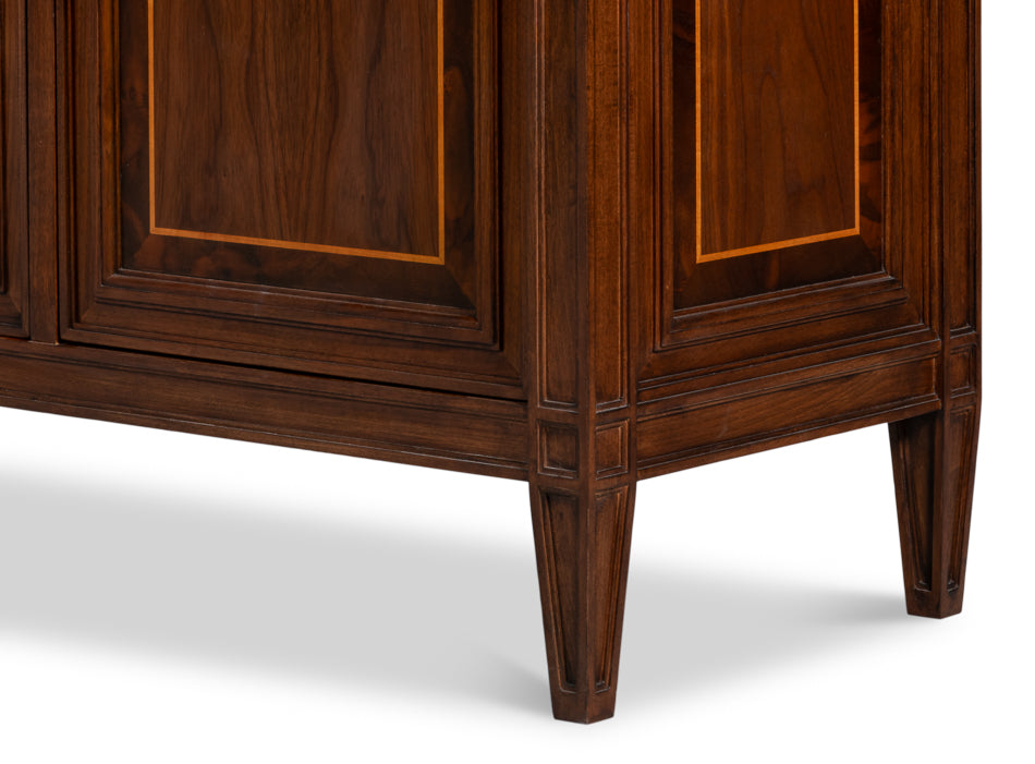 Sarreid Beaufort Four Doors Wood Credenza