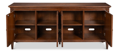 Sarreid Beaufort Four Doors Wood Credenza