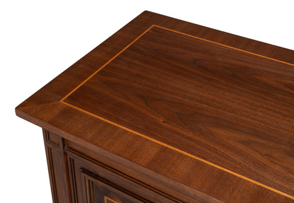 Sarreid Beaufort Four Doors Wood Credenza