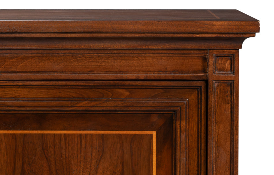 Sarreid Beaufort Four Doors Wood Credenza