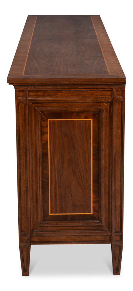 Sarreid Beaufort Four Doors Wood Credenza