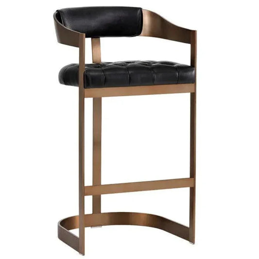 SUNPAN Beaumont Bonded Leather Barstool