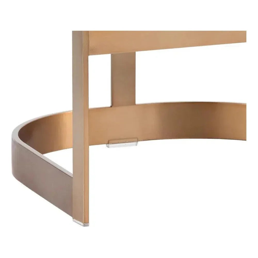 SUNPAN Beaumont Leather Counter Stool