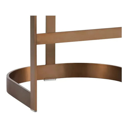 SUNPAN Beaumont Leather Counter Stool