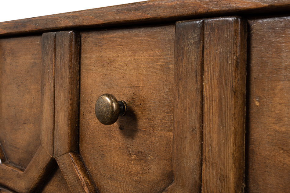 Becket Sideboard Brown Buffet for Dining Room-Sideboards-Sarreid-LOOMLAN