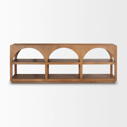 Bela Wooden Arched Console Table