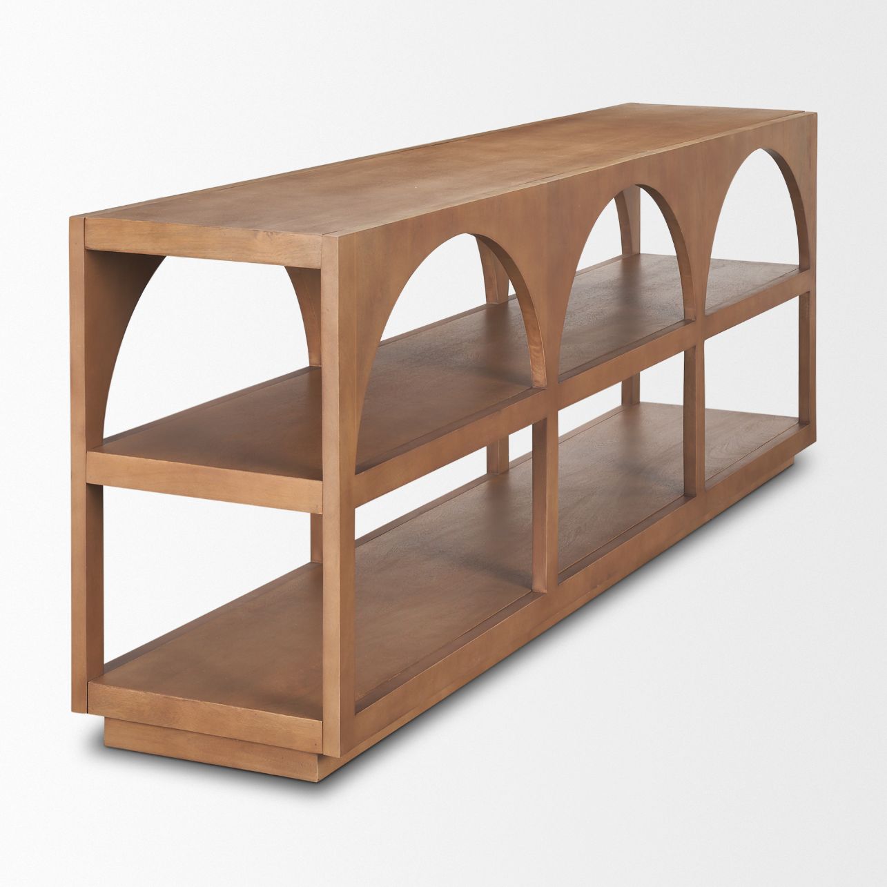 Bela Wooden Arched Console Table