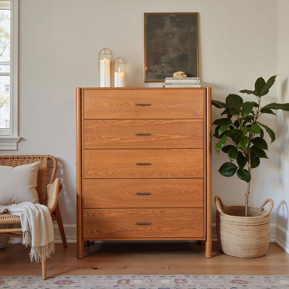 Zuo Modern Beleza Five Drawers Wood Chest