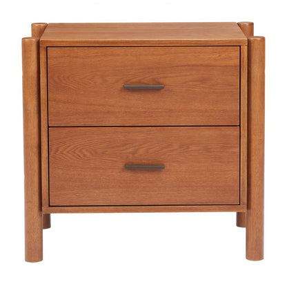 Zuo Modern Beleza Two Drawers Wood Nightstand