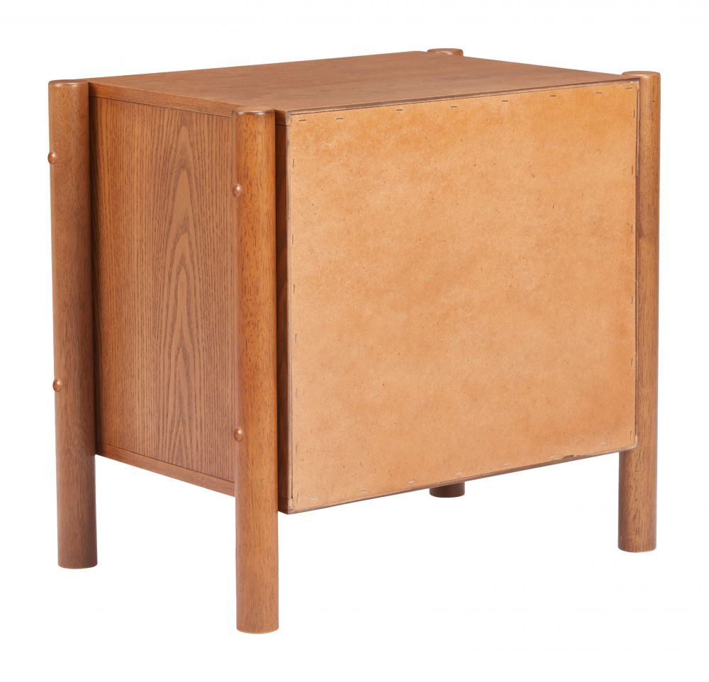Zuo Modern Beleza Two Drawers Wood Nightstand