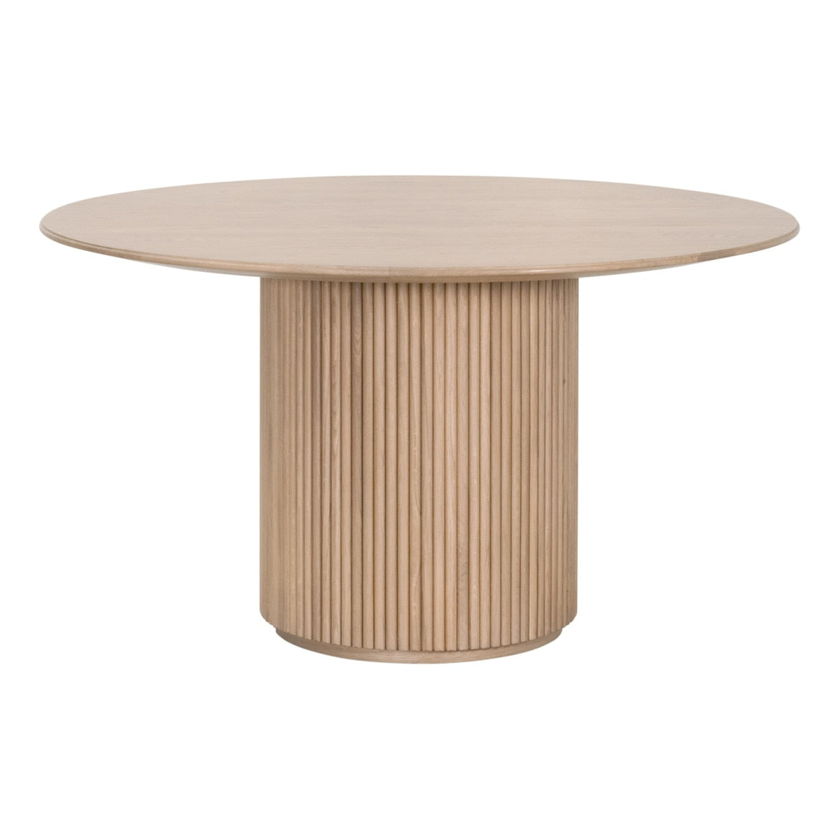 54" Belfast Wooden Round Dining Table
