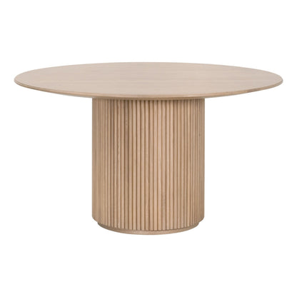 54" Belfast Wooden Round Dining Table